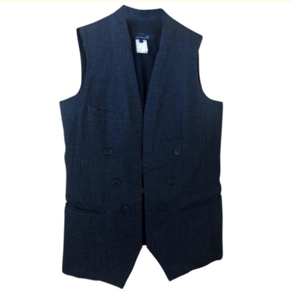 Isabel Marant Peak Lapel Pinstripe Vest Size 1